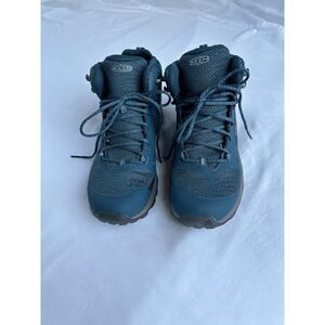 Women's Keen Dry Waterproof Blue Hiking Boots, Size 8, Brand New
